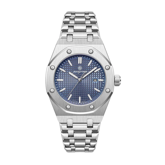 Reloj PAZZOMU para hombre con esfera azul
