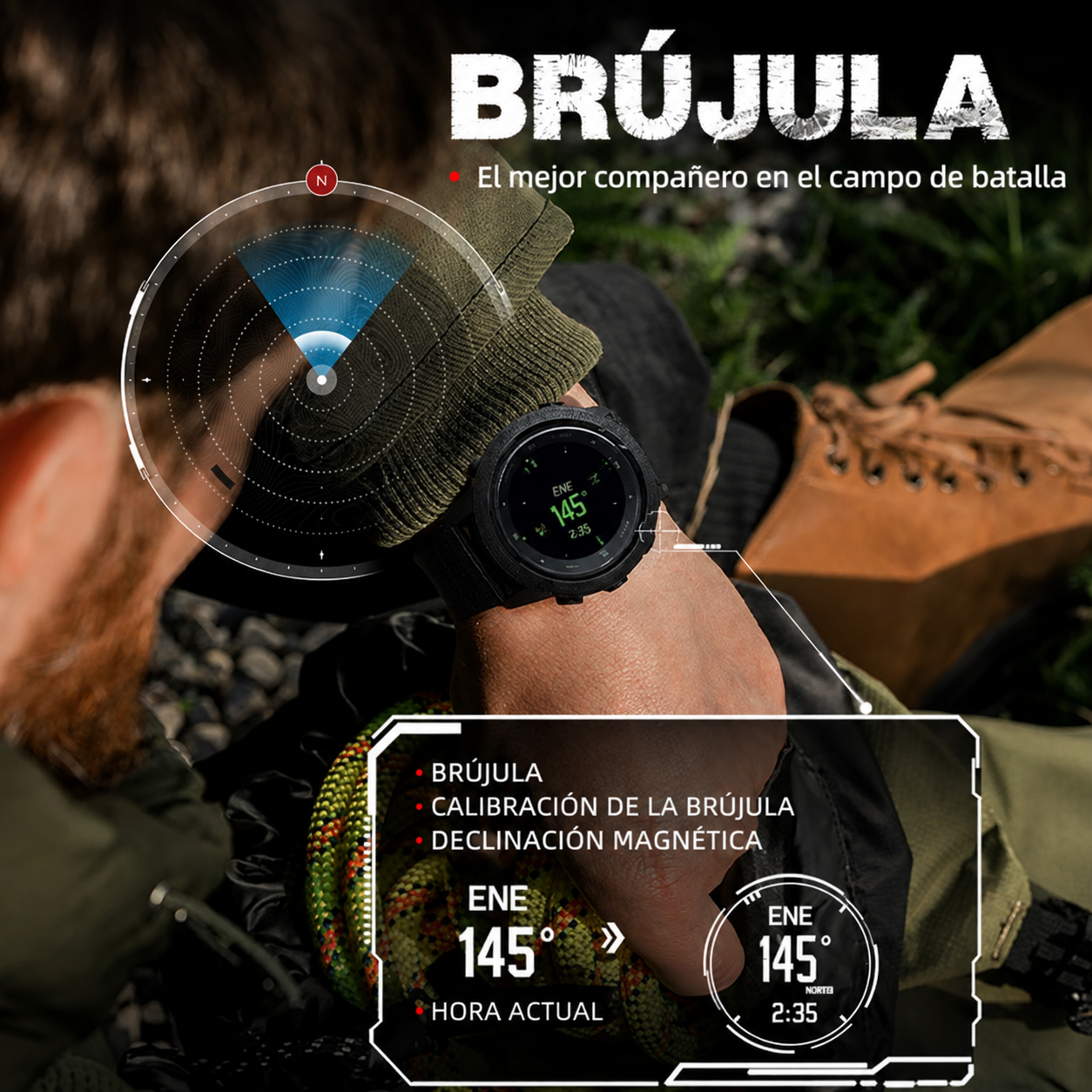 Reloj NORTH EDGE APACHE-46 deportivo